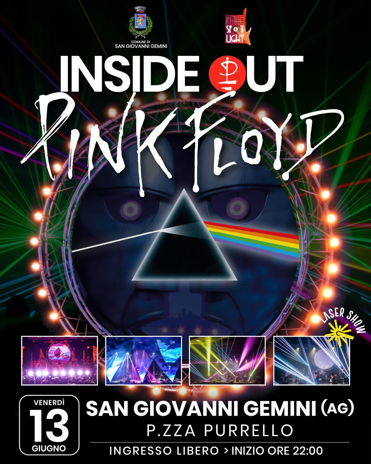 Inside Out Pink Floyd San Giovanni Gemini (AG)